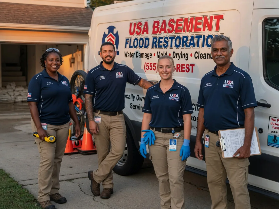 Basement Flood Cleanup company in Saint James, LA